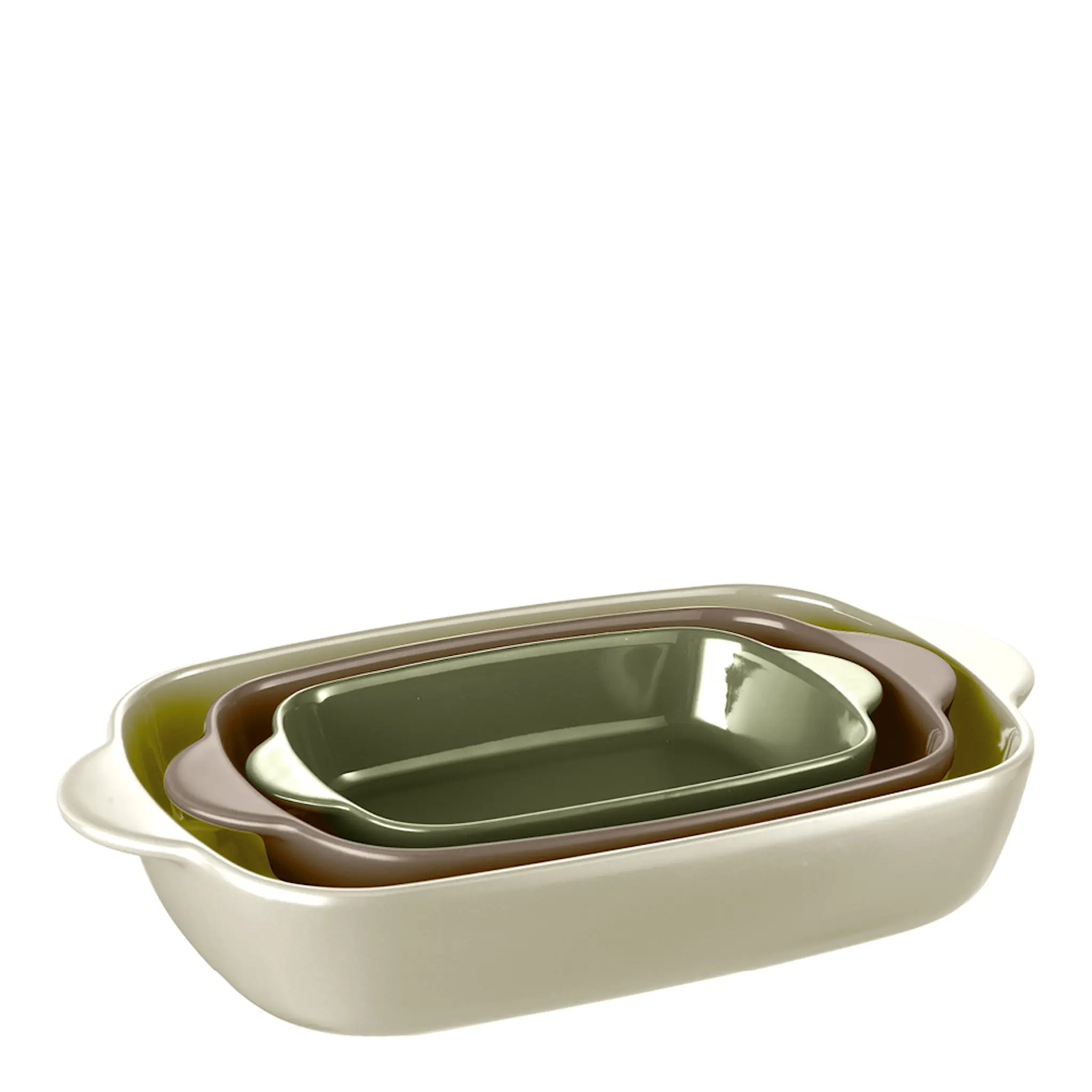 Sabor Ugnsformar set i 3 delar 0,5/1/2 L multi