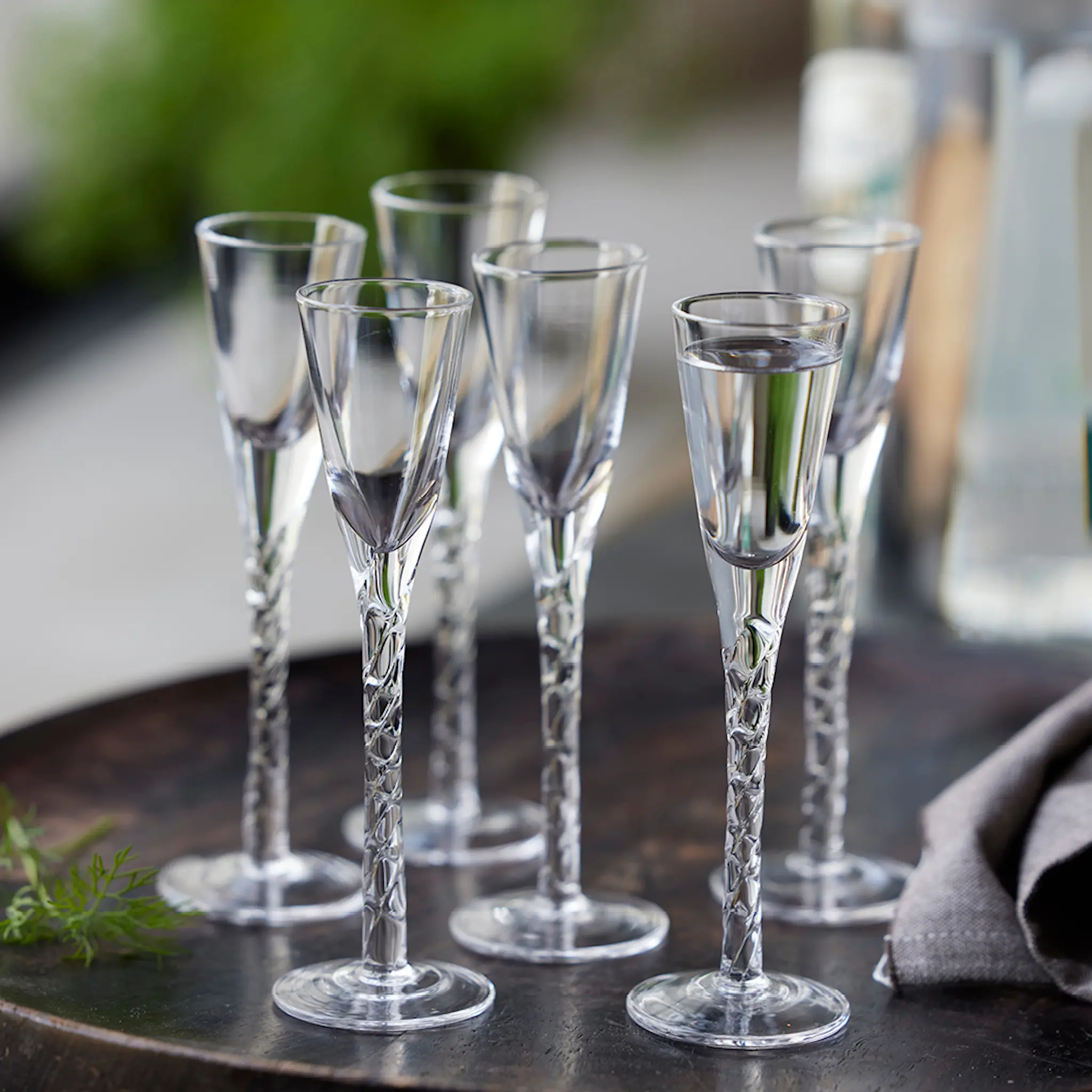 Lyngby Glas Paris Snapsilasi 16 cm 6 kpl Kirkas