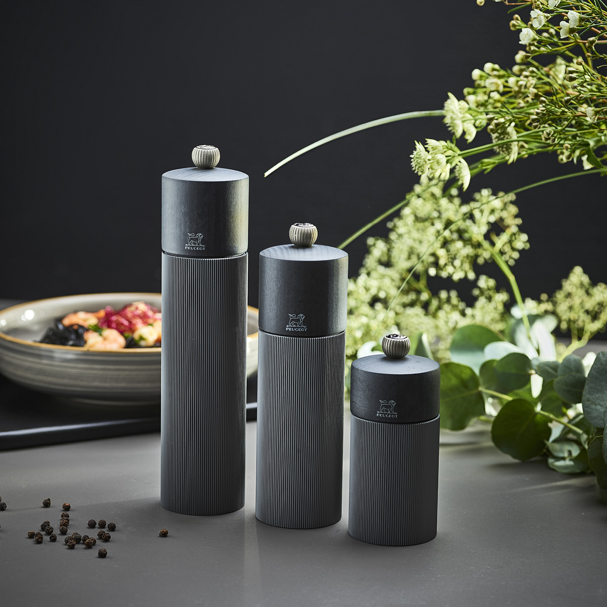 Peugeot Line pepperkvern 22 cm carbon