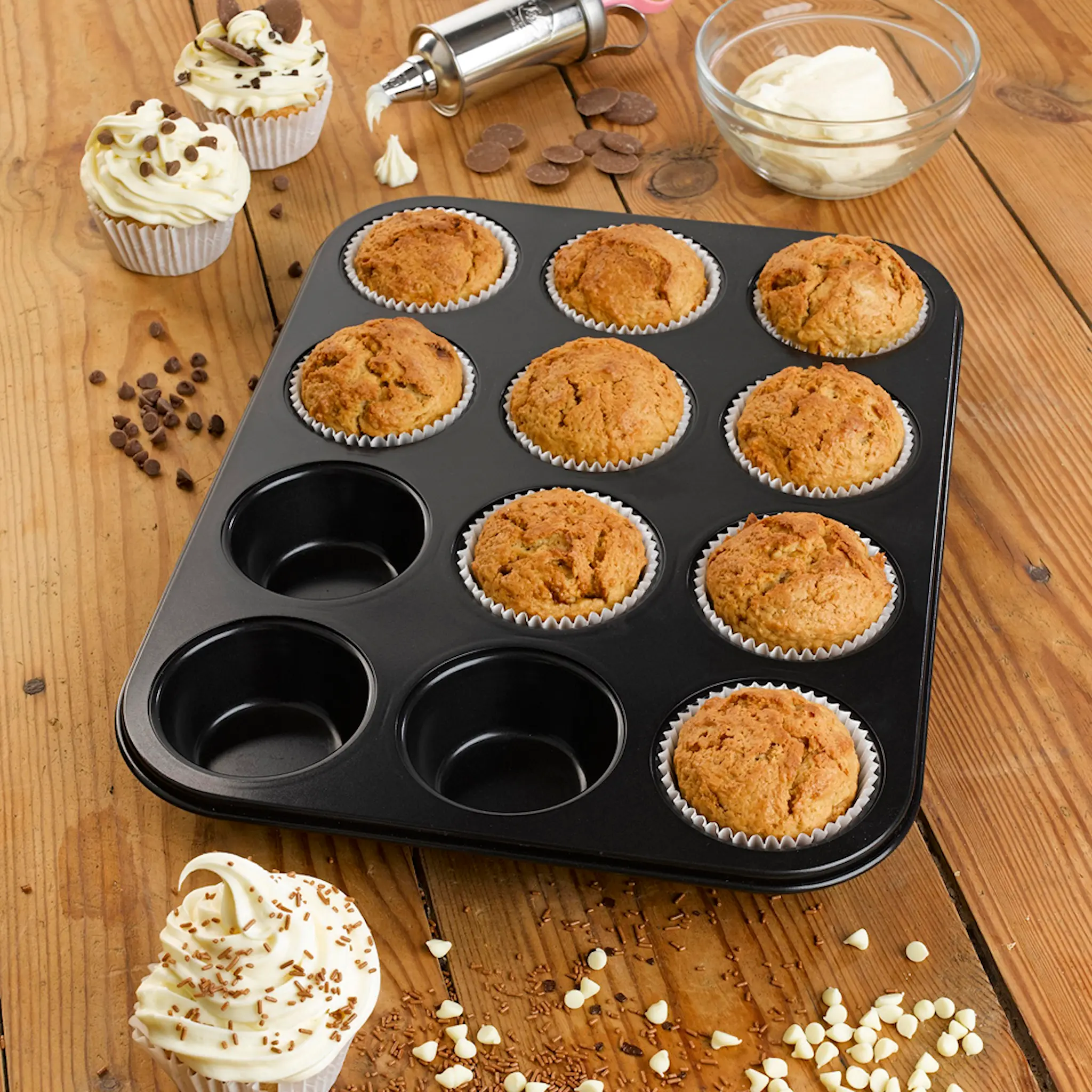 Tala Muffinsform för 12 Muffins 35x26,5 cm