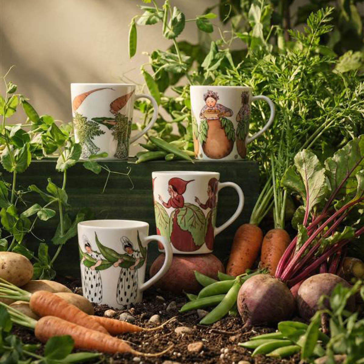 Design House Stockholm Elsa Beskow Muki 28 cl Mrs Beetroot