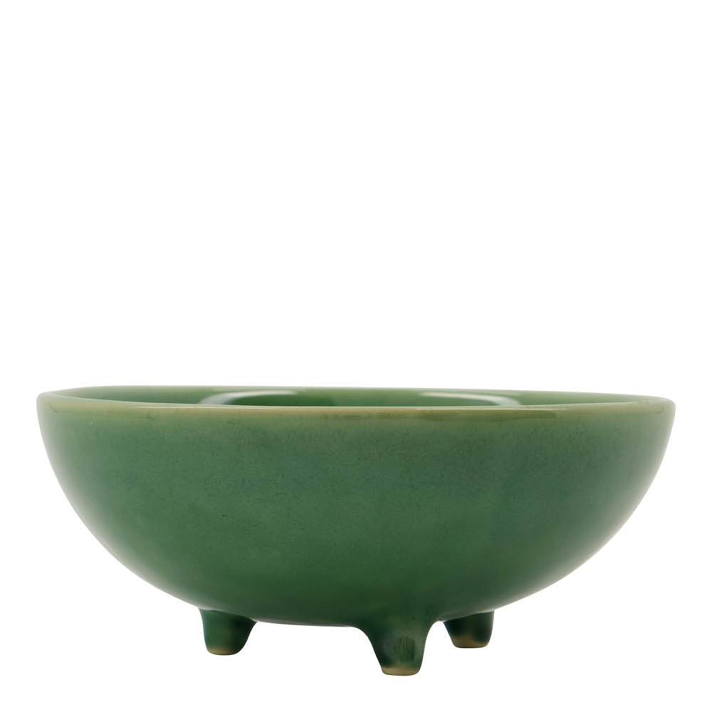 House Doctor Diva Siivilä keramiikkaa 12x4,5 cm Vihreä