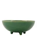 Diva sil i stengods 12 cm grön