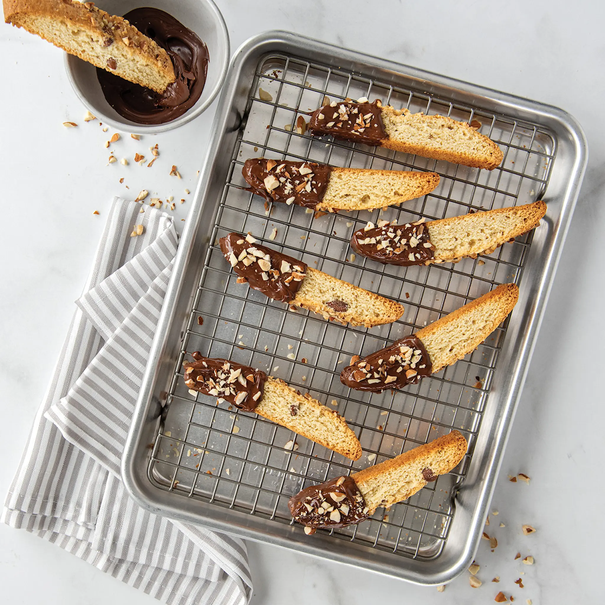 Nordic Ware Naturals Bakplåt med Galler