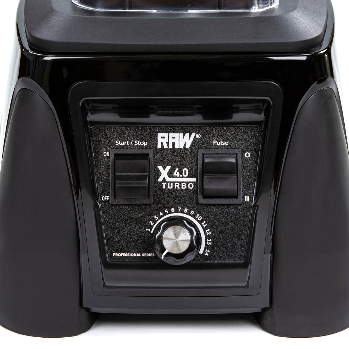 RAW High Speed Tehosekoitin X 4,0 Turbo 2380 W Musta