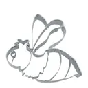 Pepparkaksform Bi 7,5 cm