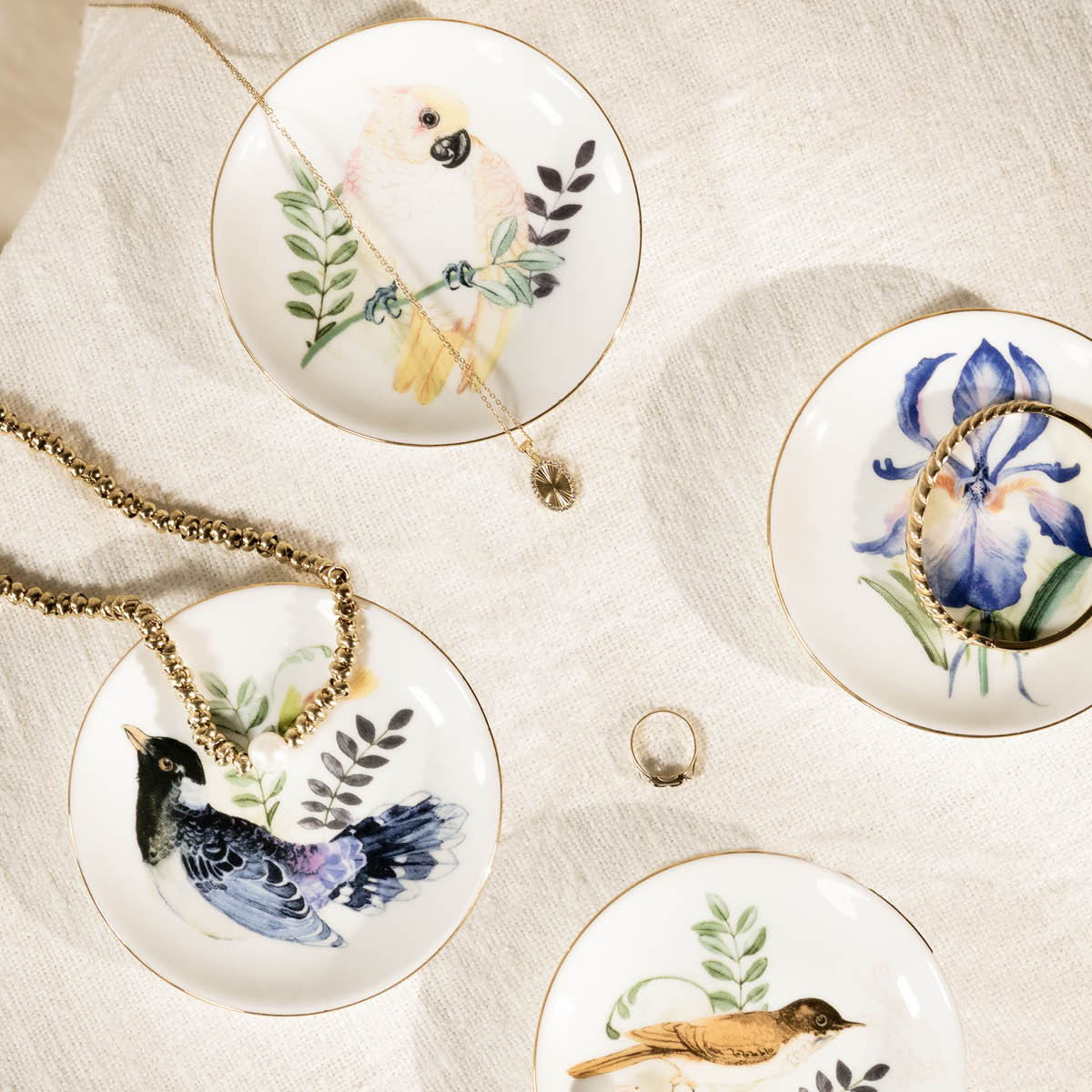 Magnor Bijoux Lautanen 11 cm Blue Bird