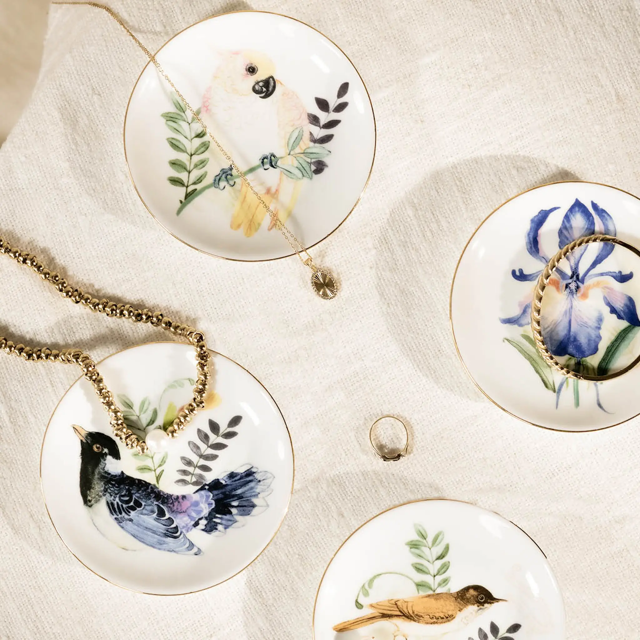 Magnor Bijoux Lautanen 11 cm Blue Bird