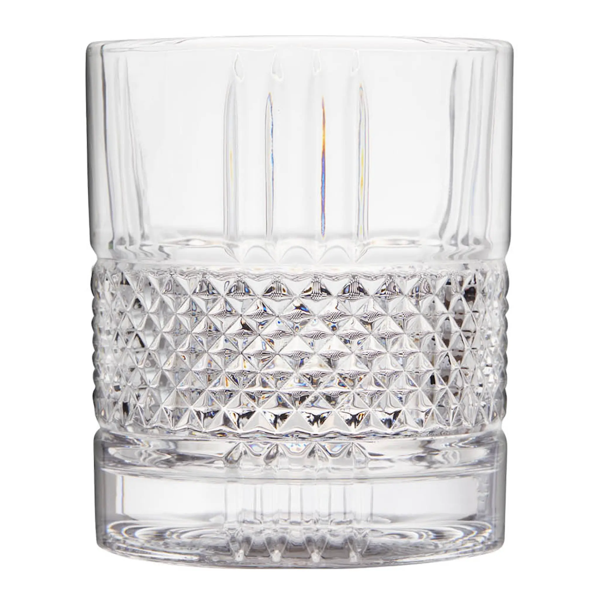Viski Revolve Spinning Rocks whiskyglas i kristall 30 cl