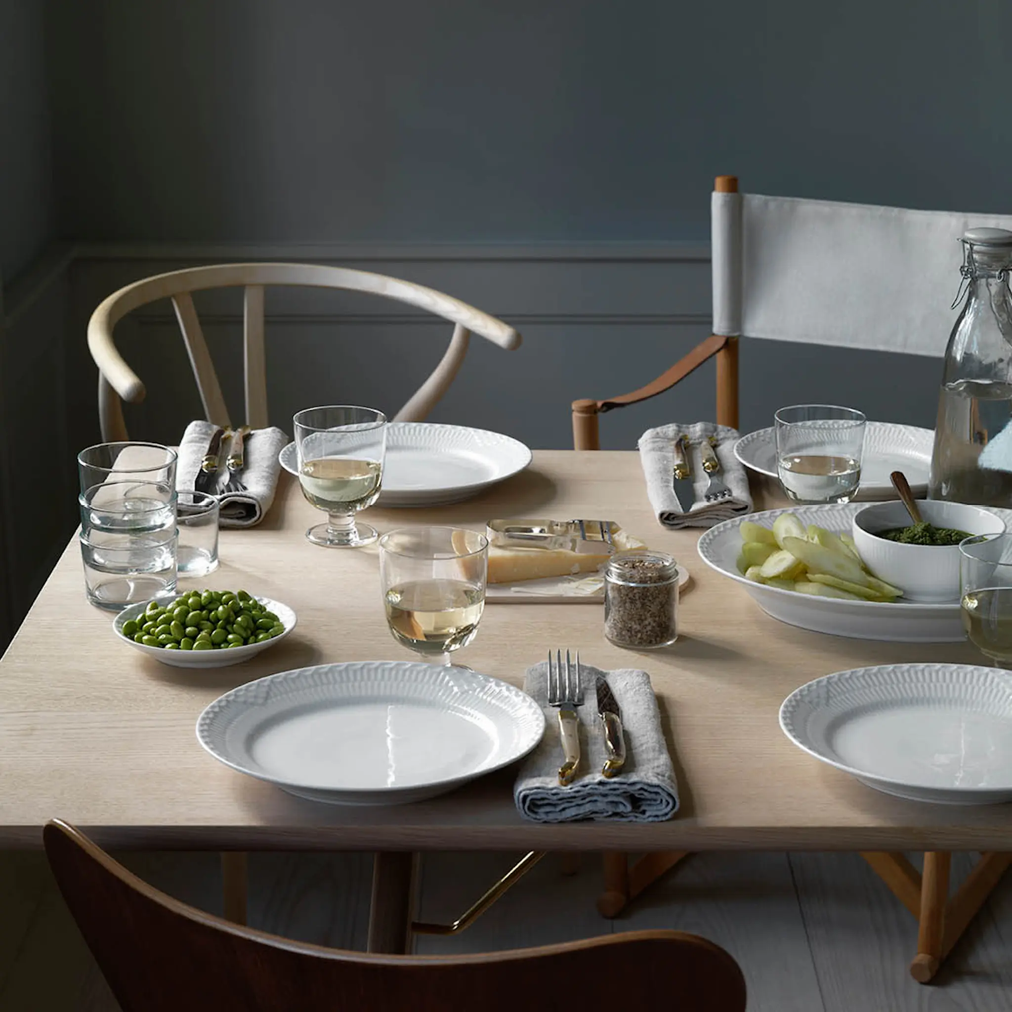 Royal Copenhagen White Fluted Kulho 15 cm 73 cl