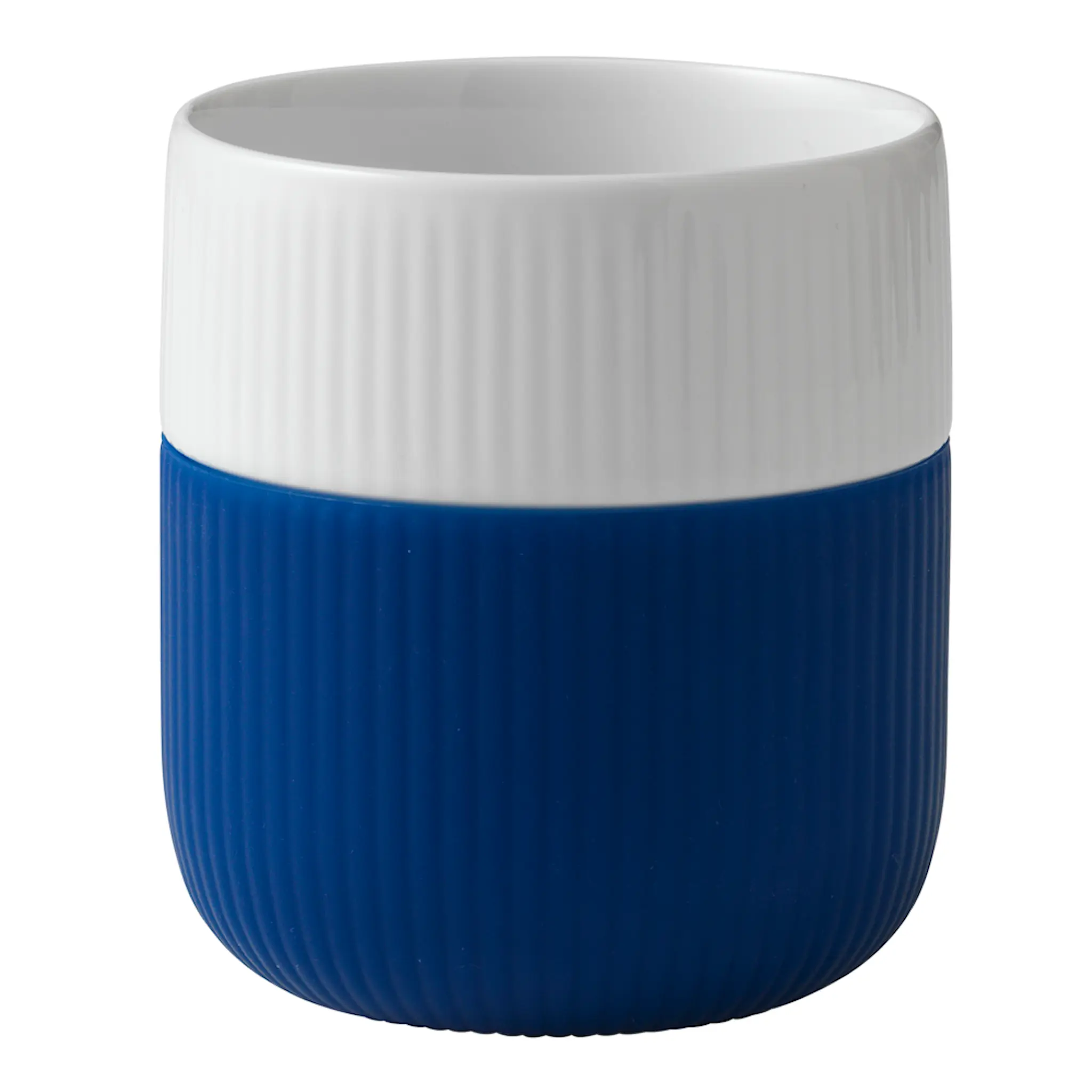 Royal Copenhagen Fluted Contrast Mugg 35 cl Mega Blå