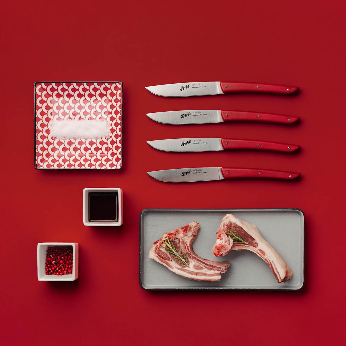 Berkel Color Red biffkniver 11 cm