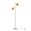 Ocean golvlampa 160 cm curry/mässing/turkos