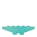 Fauna skärbräda/serveringsbricka Krokodil 44x12,5 cm grön