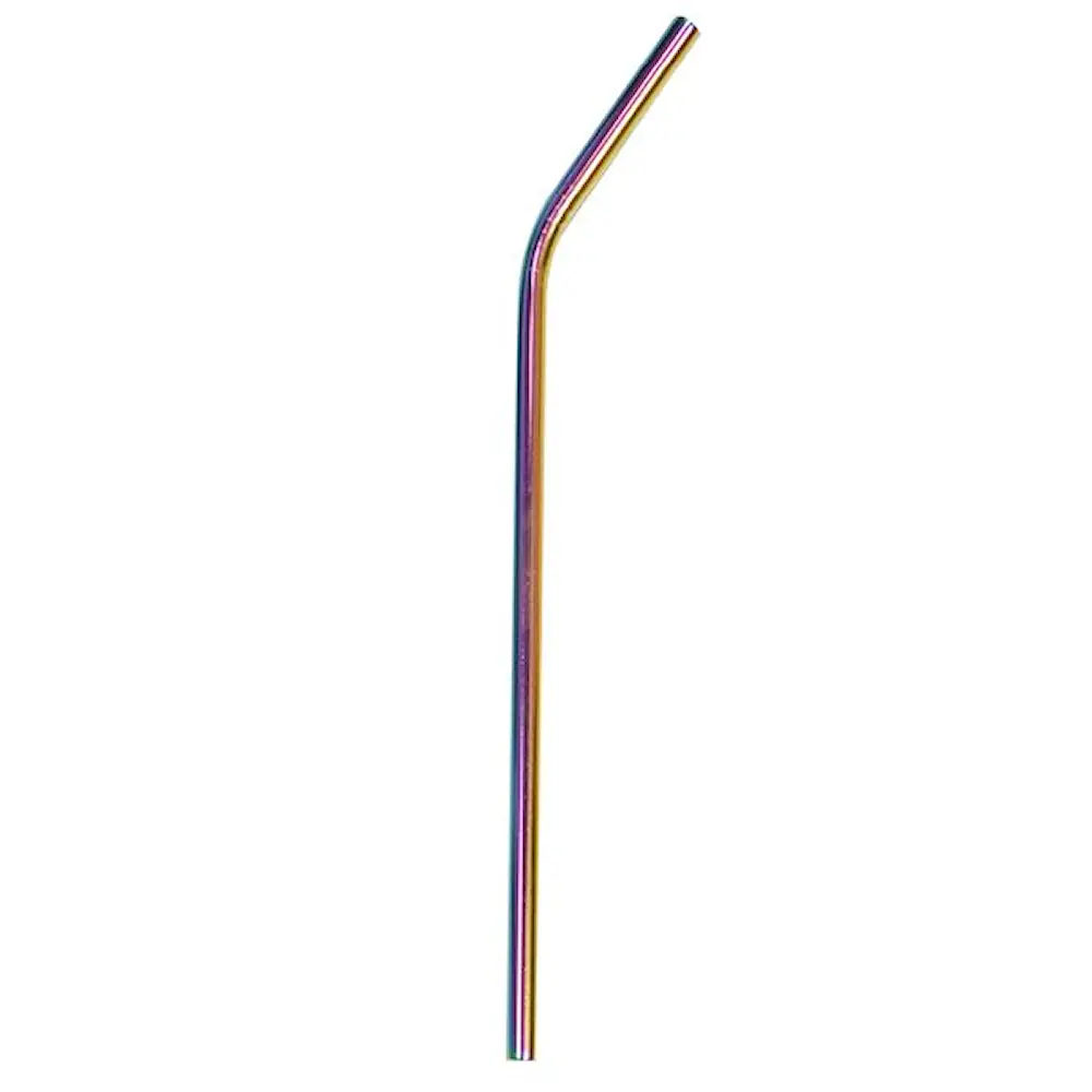 Steelpipe Taivutettu Pilli XL Rainbow