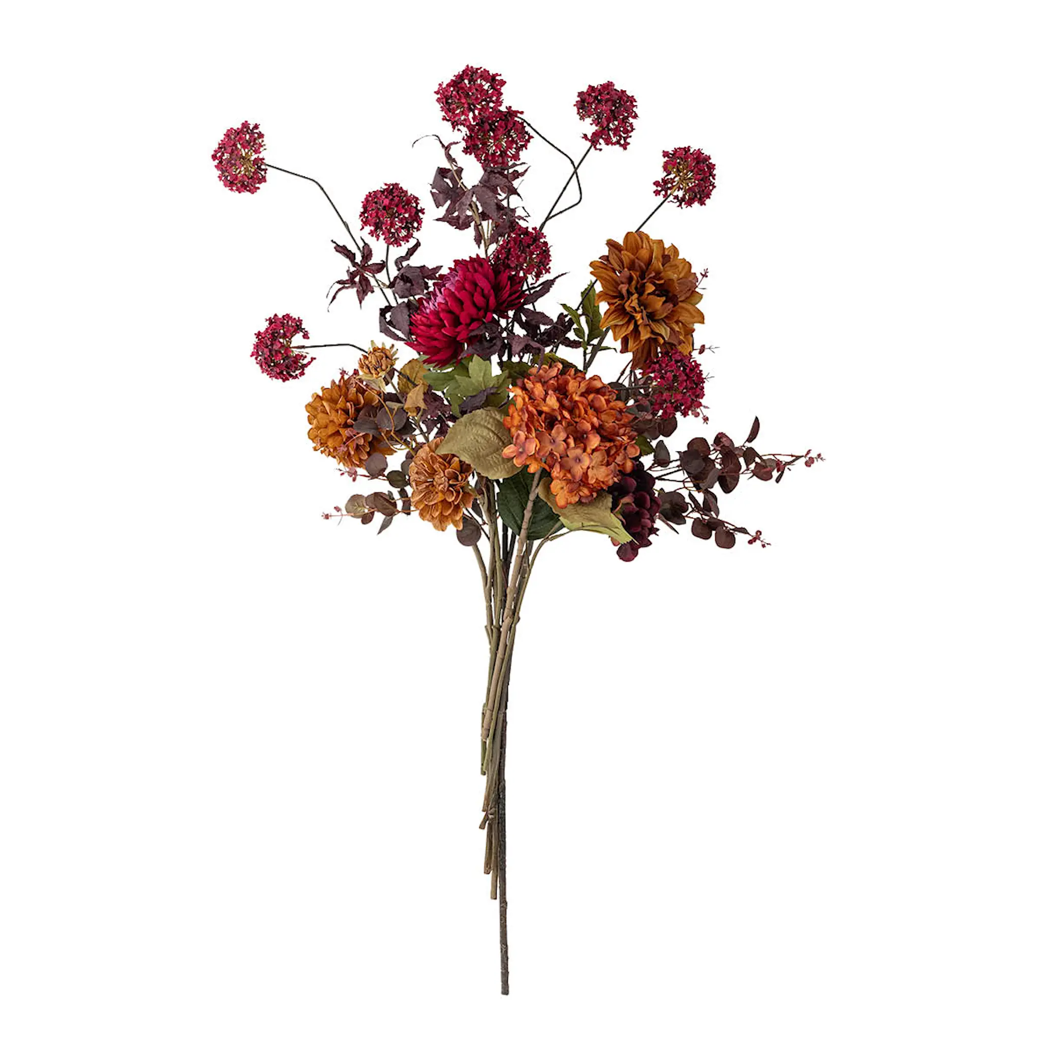 Bloomingville Waverly kunstig bukett 90 cm oransje
