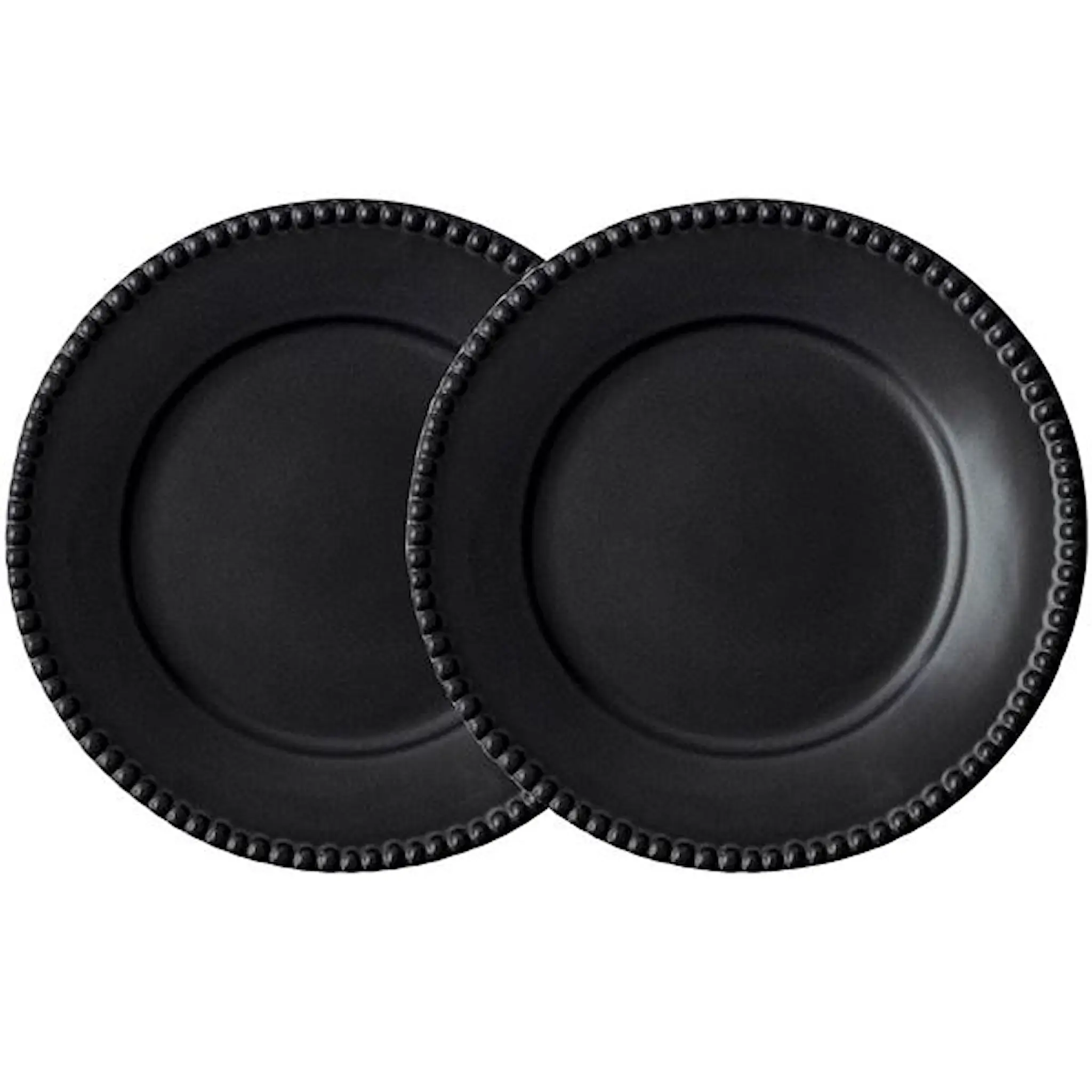 PotteryJo Daria tallrik 28 cm 2-pack ink black