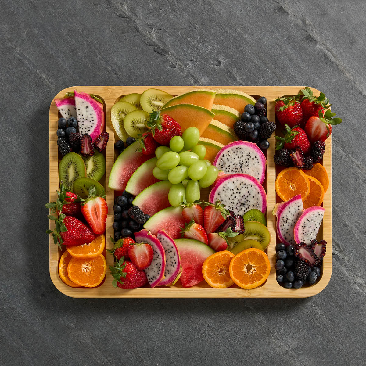 Farberware Build-a-Board Tarjoiluastia kannella 30,5x40,5 cm Kirkas/Bambu