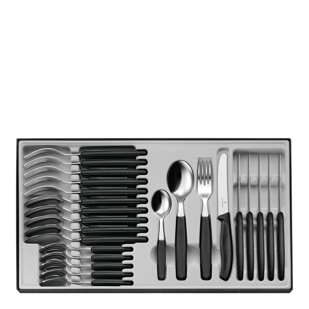 Victorinox - Swiss Classic Aterimet 24 osaa Musta