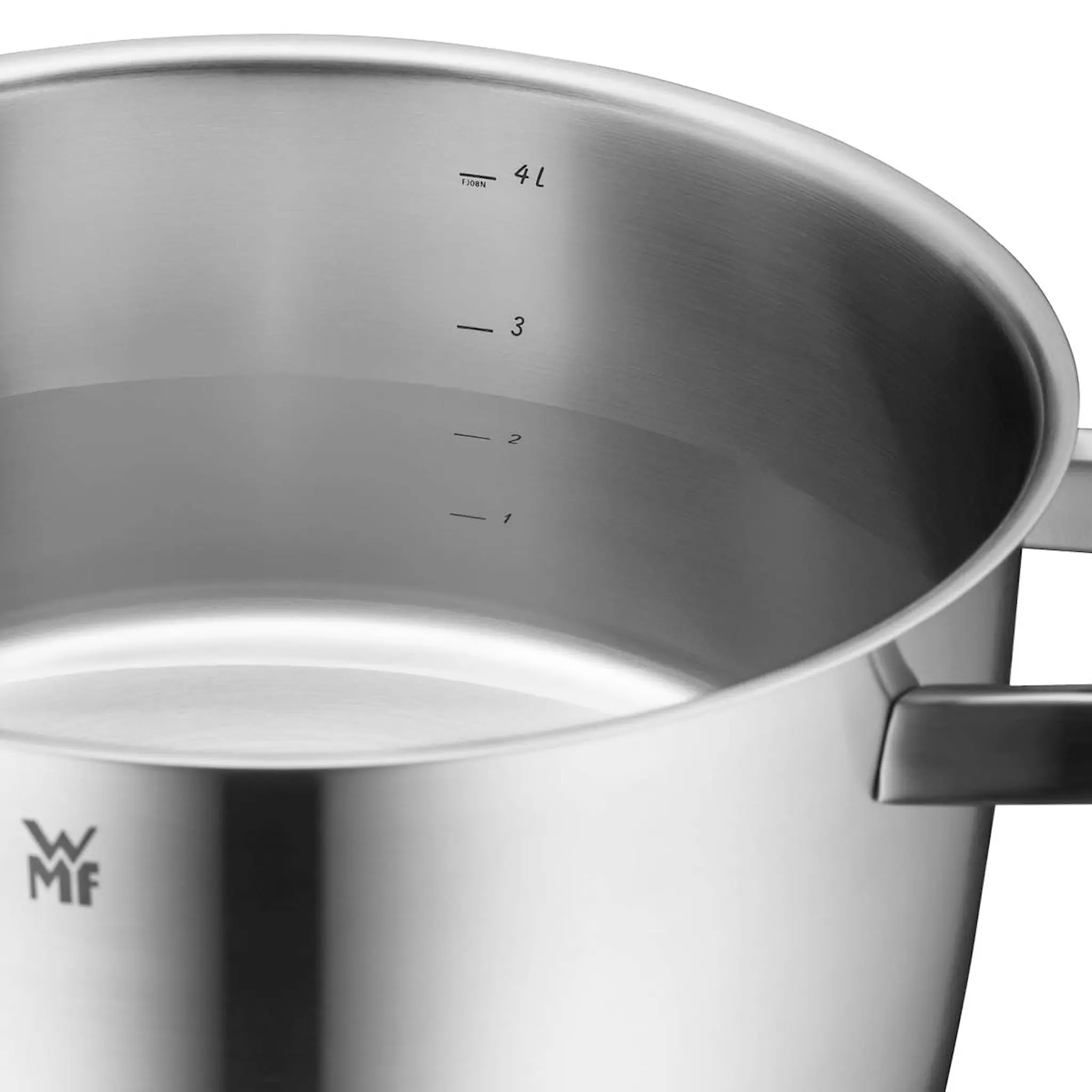 WMF Iconic låg gryta med lock 24 cm 4,2 L