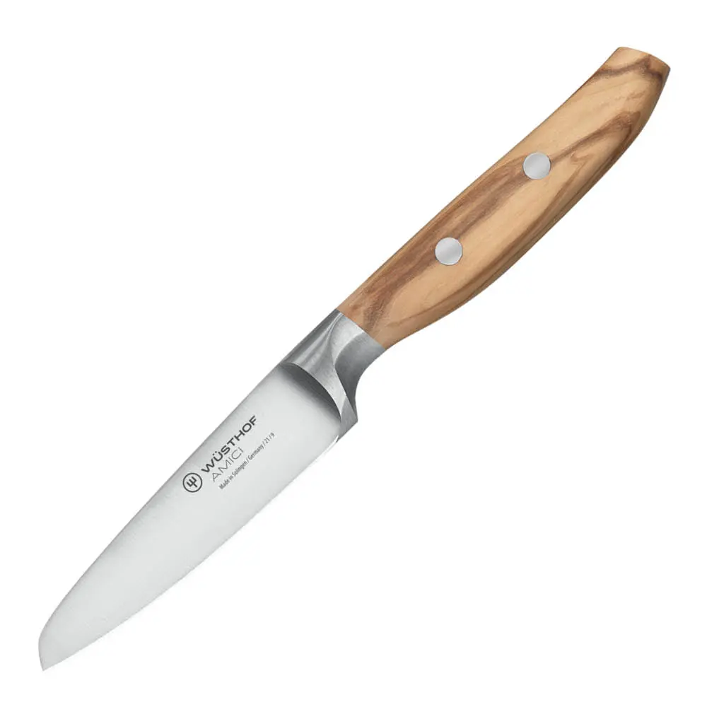 Amici kuorimaveitsi 9 cm oliivipuu