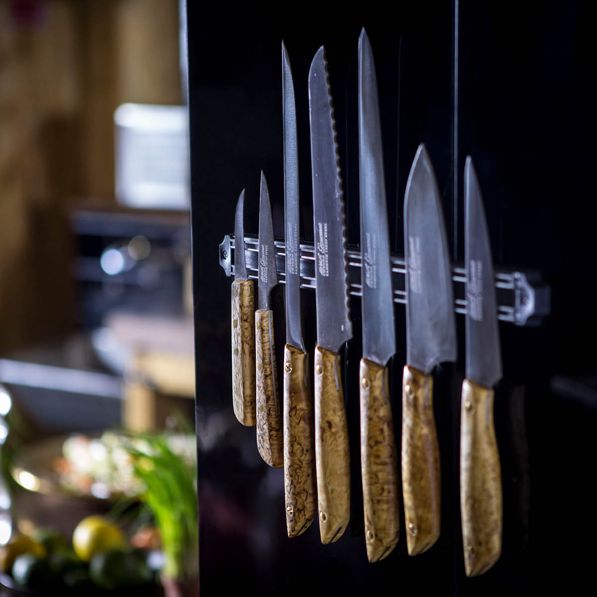 EKA Gourmet Veitsisetti 8 osaa Puu