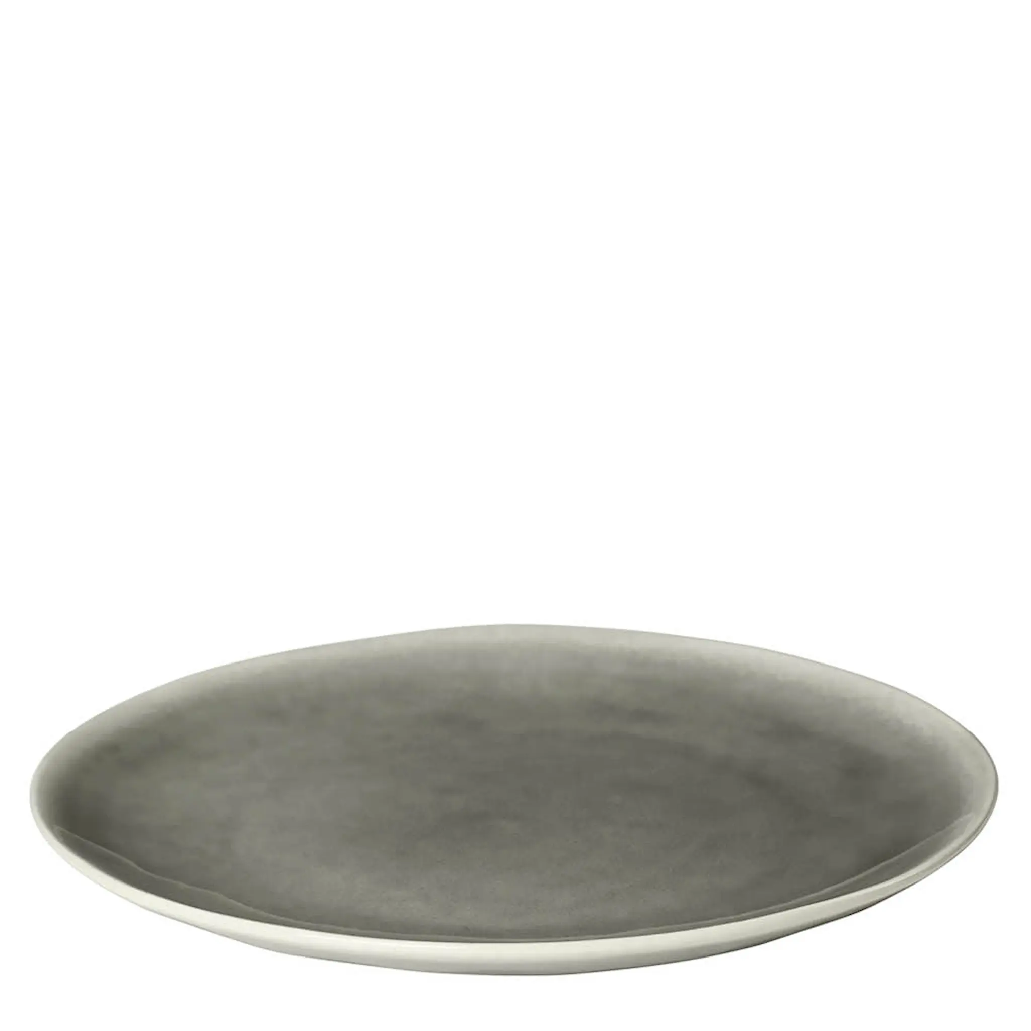 Broste Copenhagen Nordic Rain tallrik 26 cm grå