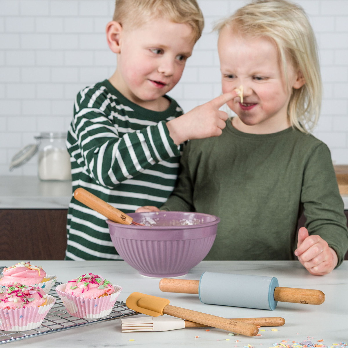 Modern House Chic kids muffinsform 40-pack enhörning