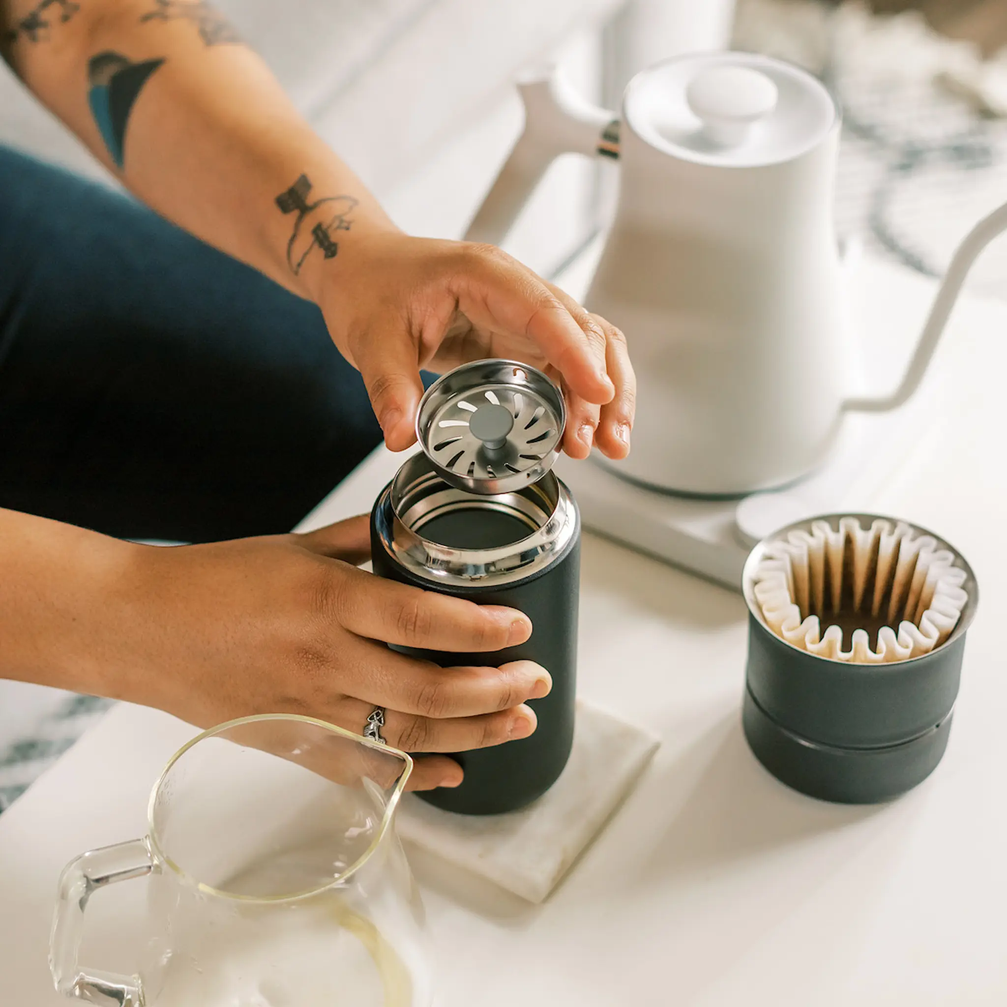 Fellow Carter Move Termosmuki 35 cl Matt Black