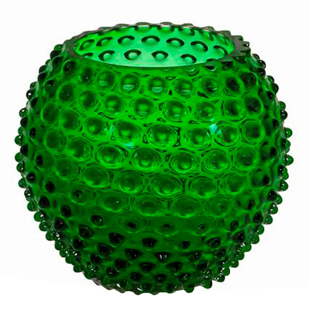 Hobnail Maljakko 25 cm Dark Green