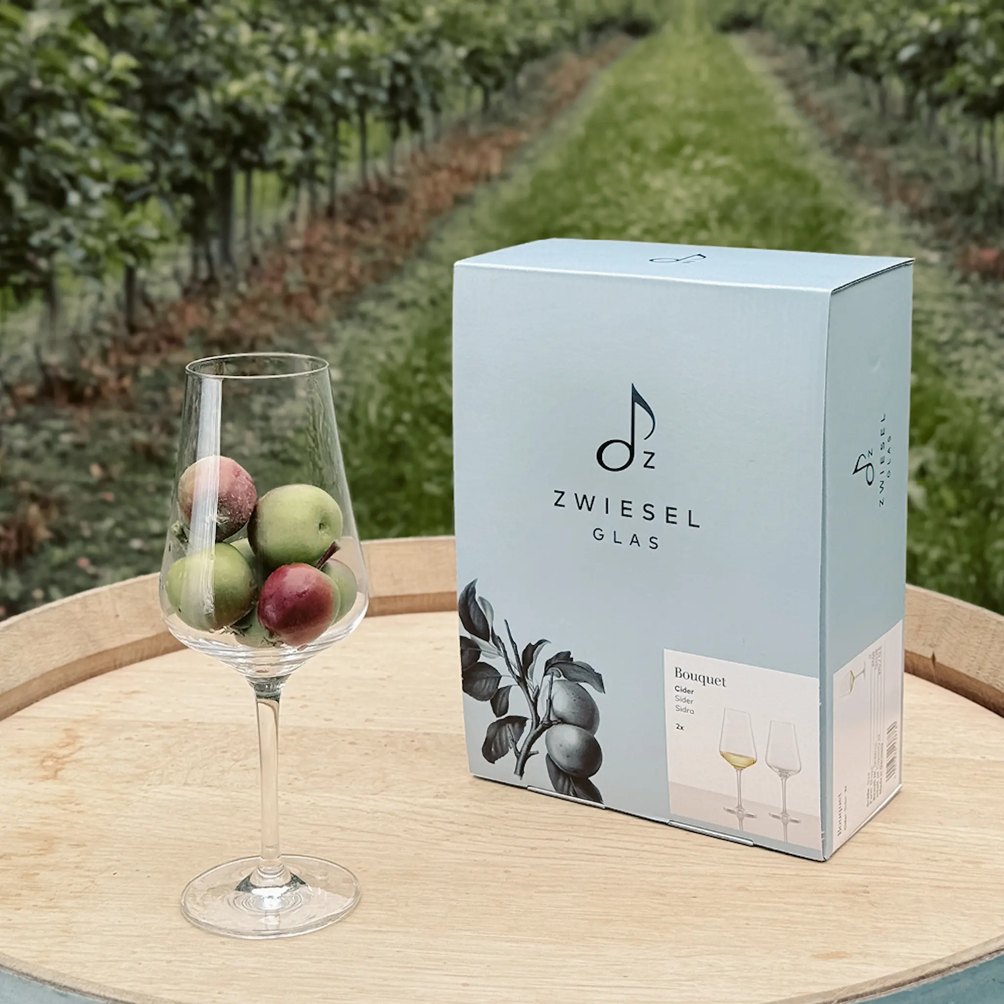 Zwiesel Glas Bouquet Siiderilasi 37 cl 2 kpl Kirkas