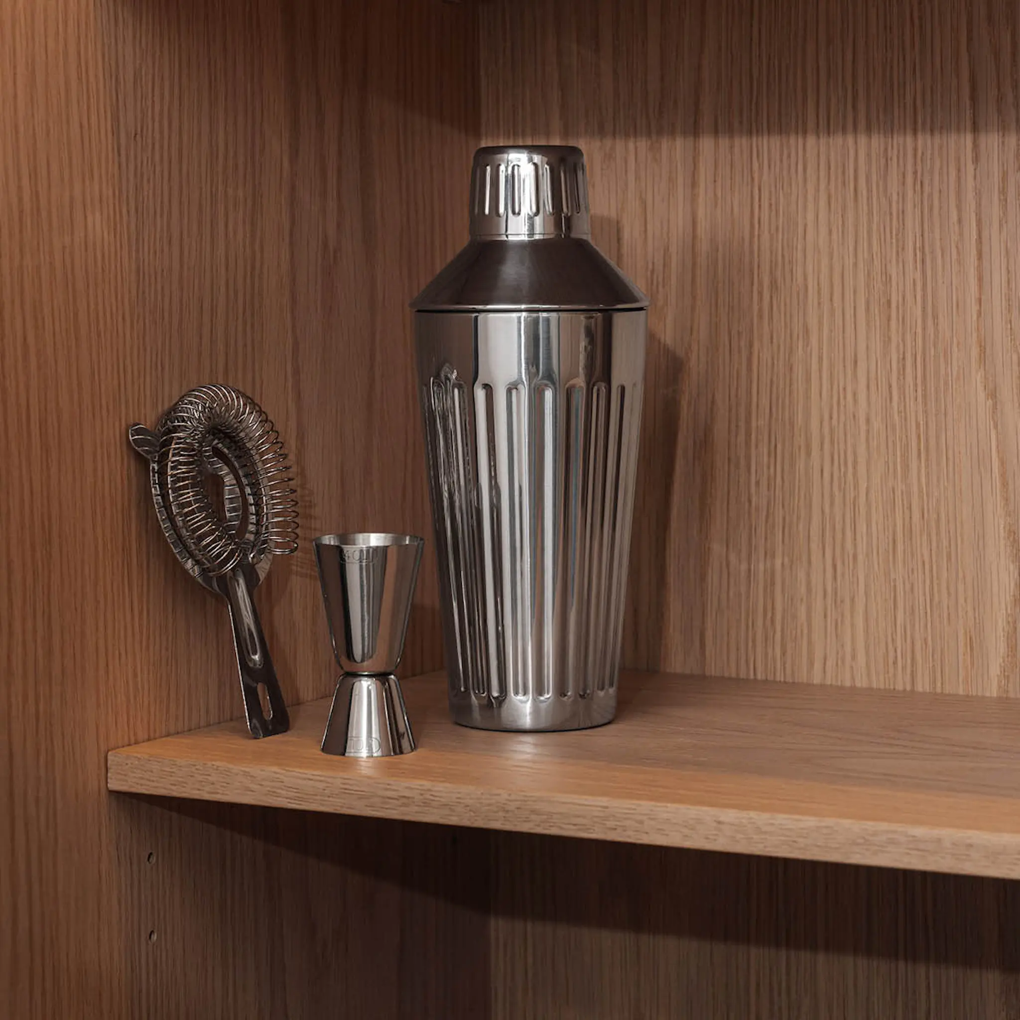 Vargen & Thor Glima barsett 3 deler 750 ml sølv hover