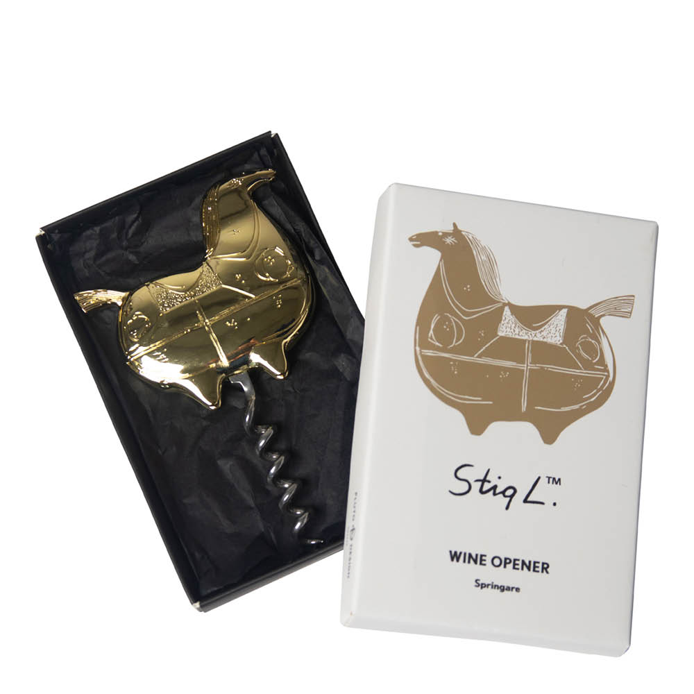 Pluto Korkskruv Stig L. 6x11,5 cm Springare