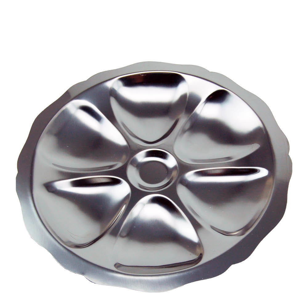 Tarrerias-Bonjean Ostrontallrik 25x25 cm silver