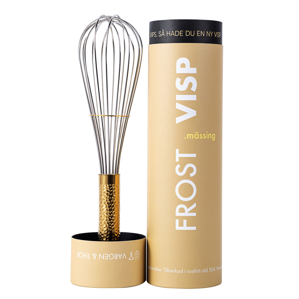 Vargen & Thor Frost ballongvisp 30 cm hamret messing