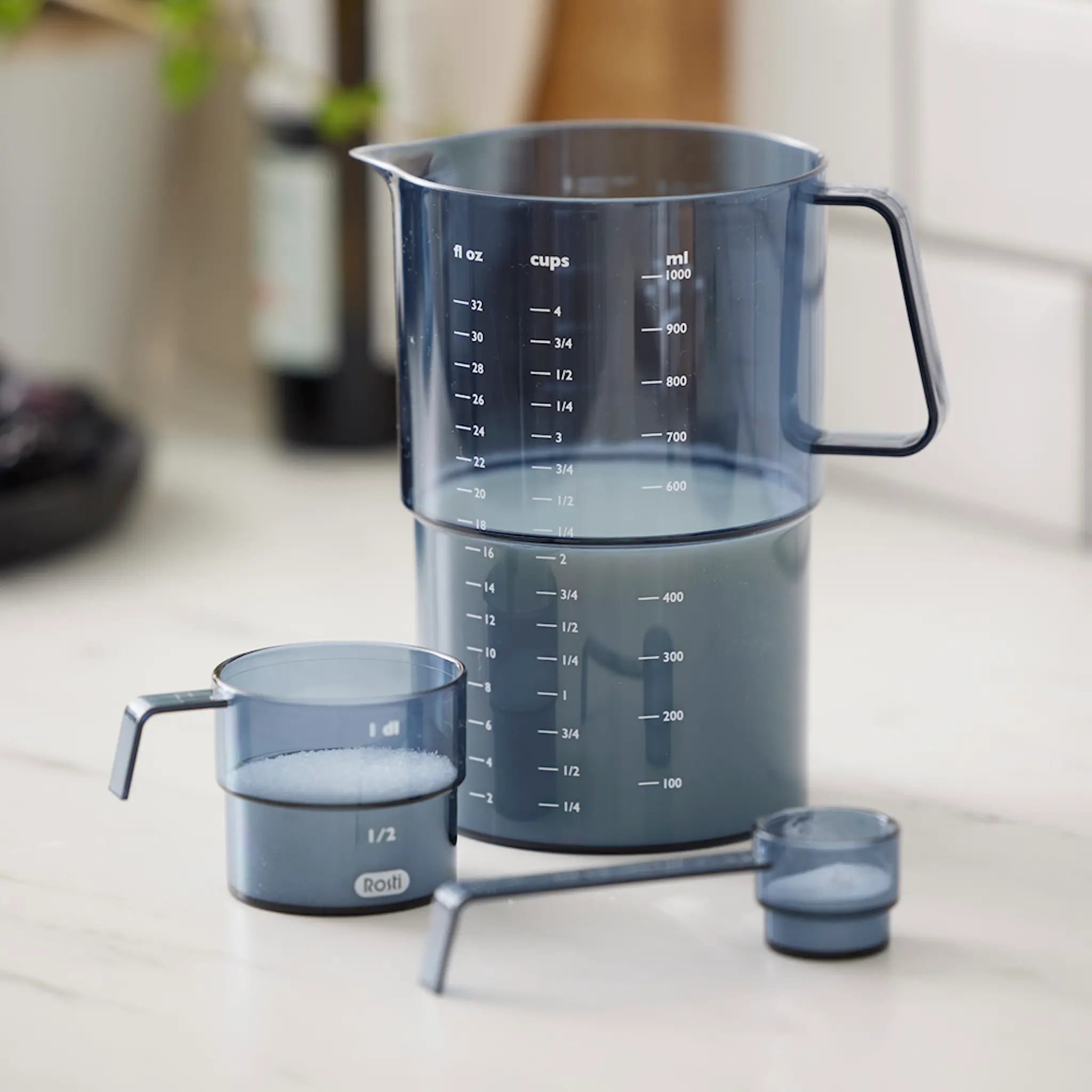 Rosti Mensura Måttkanna 1000 ml Dusty Blue