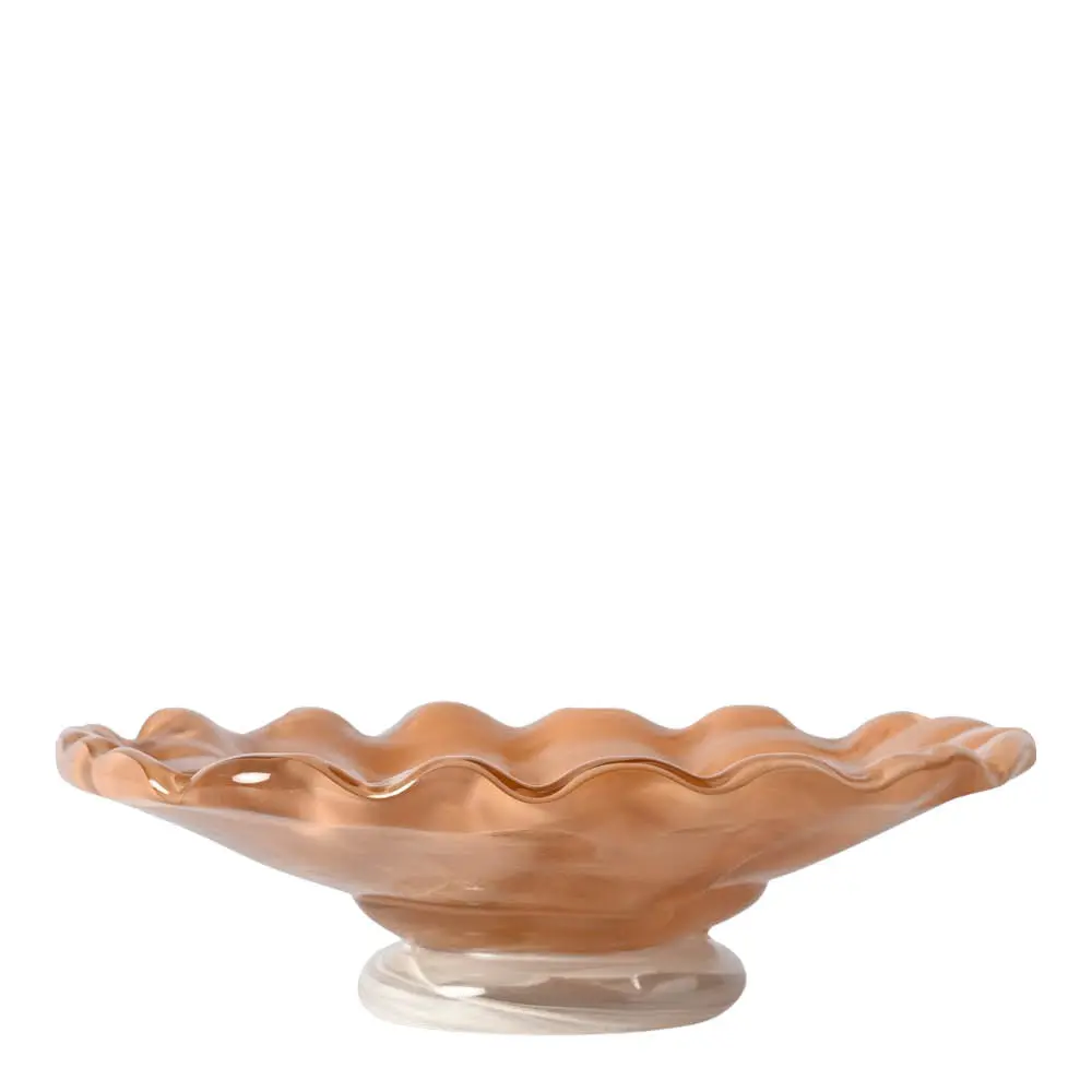 Laranne skål M 20x6 cm Fersken