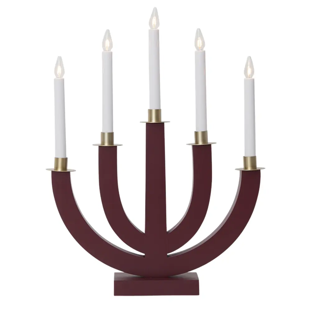 Eli Kynttelikkö 47 cm Punainen