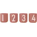 Espressokoppar 4-Pack Nude