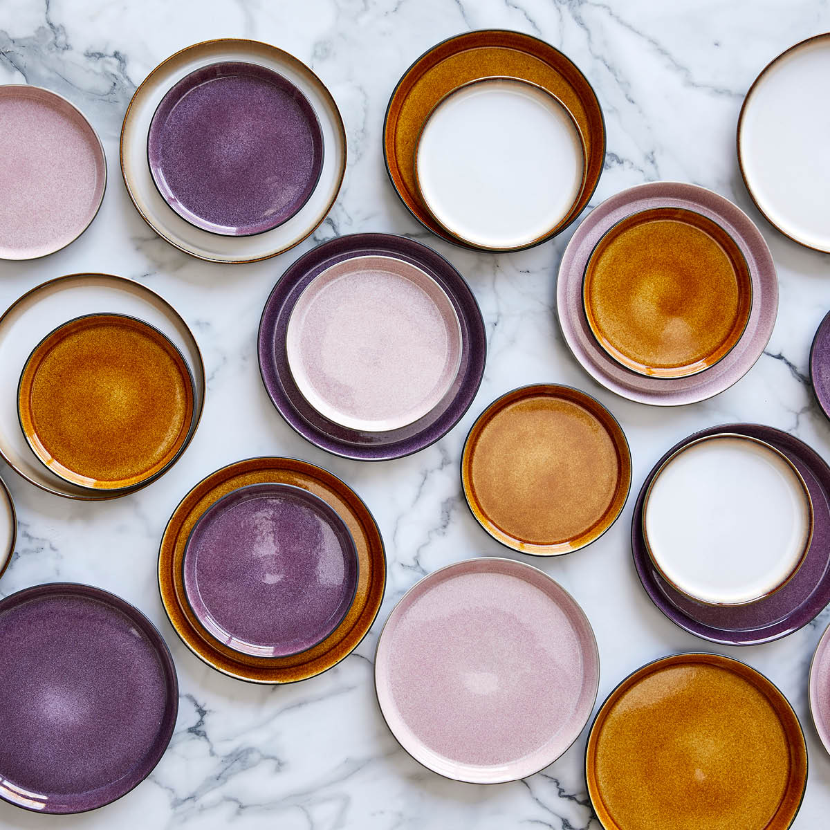 Bitz Tallerken gastro 21 cm svart/lilla