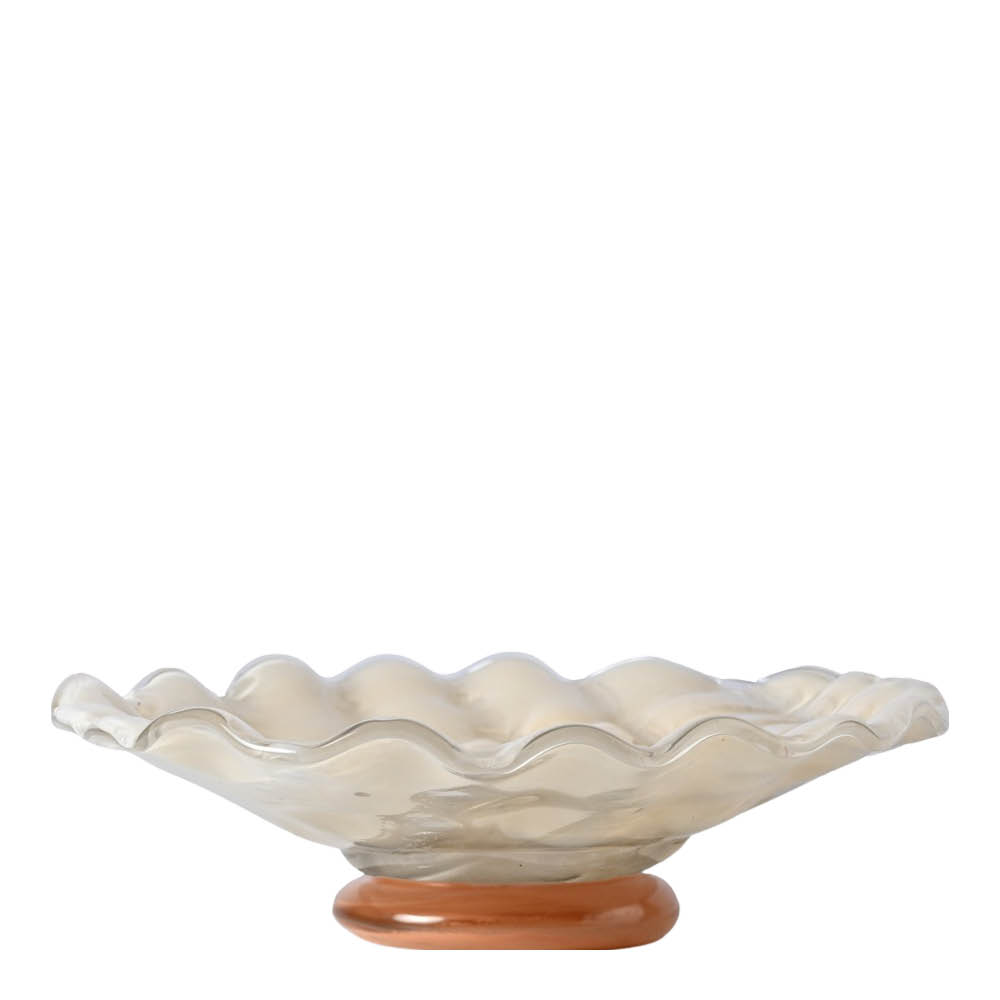 ByOn Laranne skål M 20x6 cm Off-white