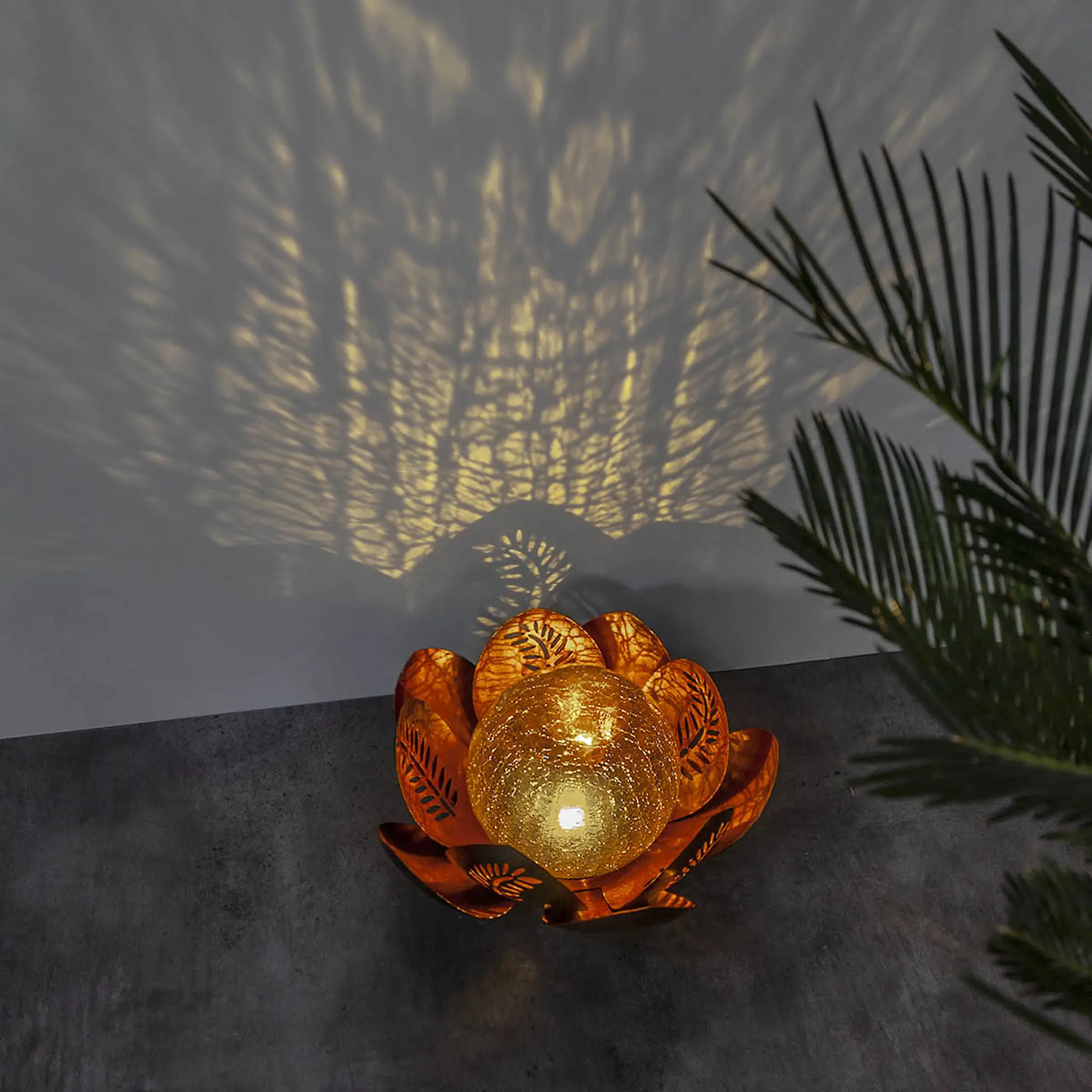 Star Trading Lilly solcelleddekorasjon 482-80 12x24 cm rav hover