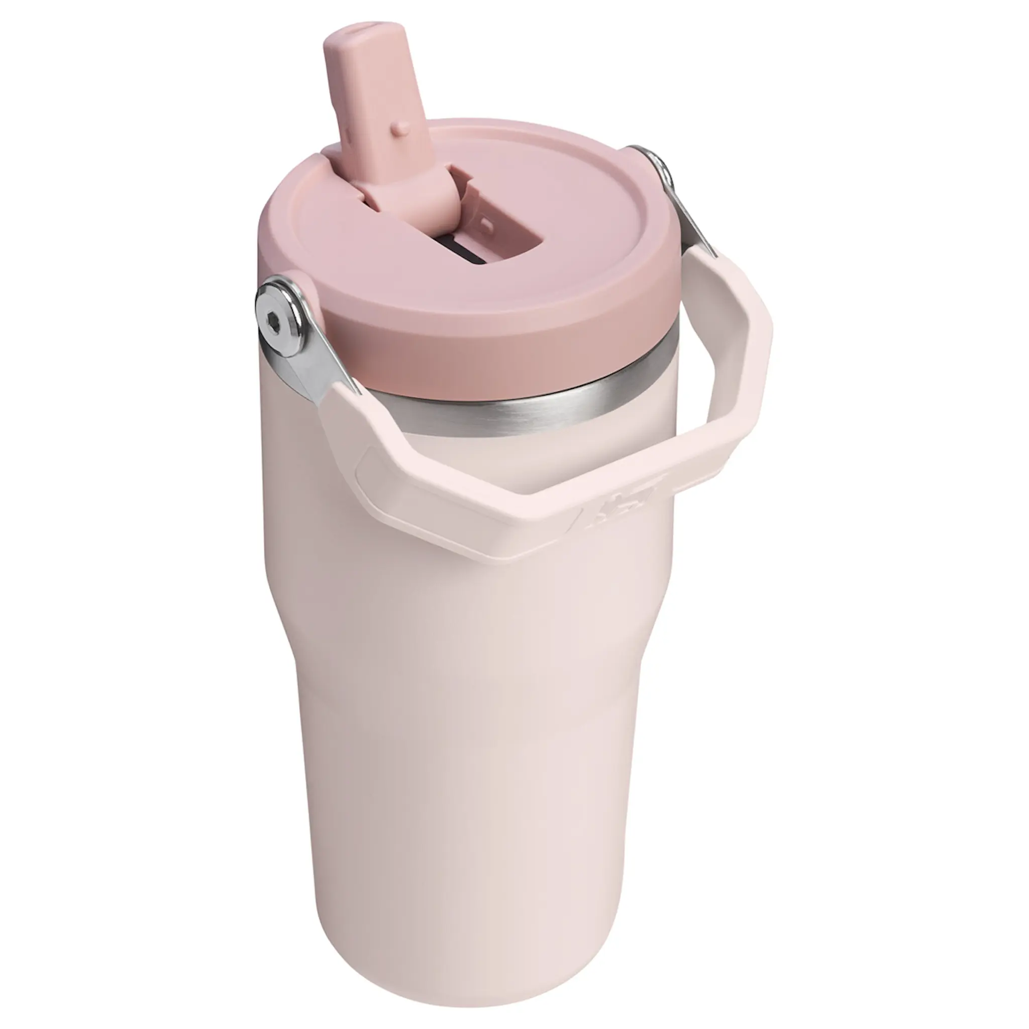 Stanley Iceflow Flip Straw tumbler termosflaska 0,6 L Rose quartz