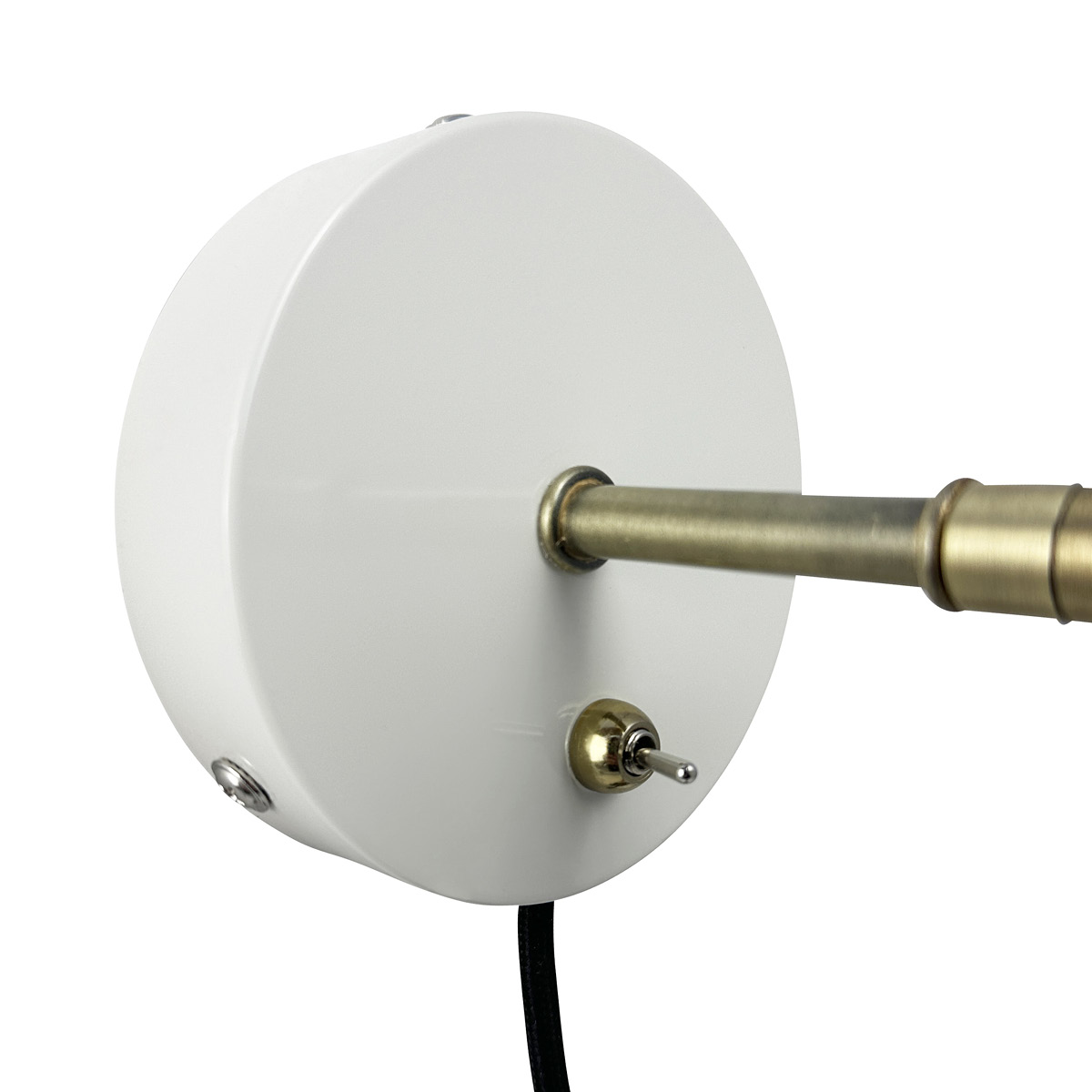 Dyberg Larsen Sleep vägglampa 17 cm vit