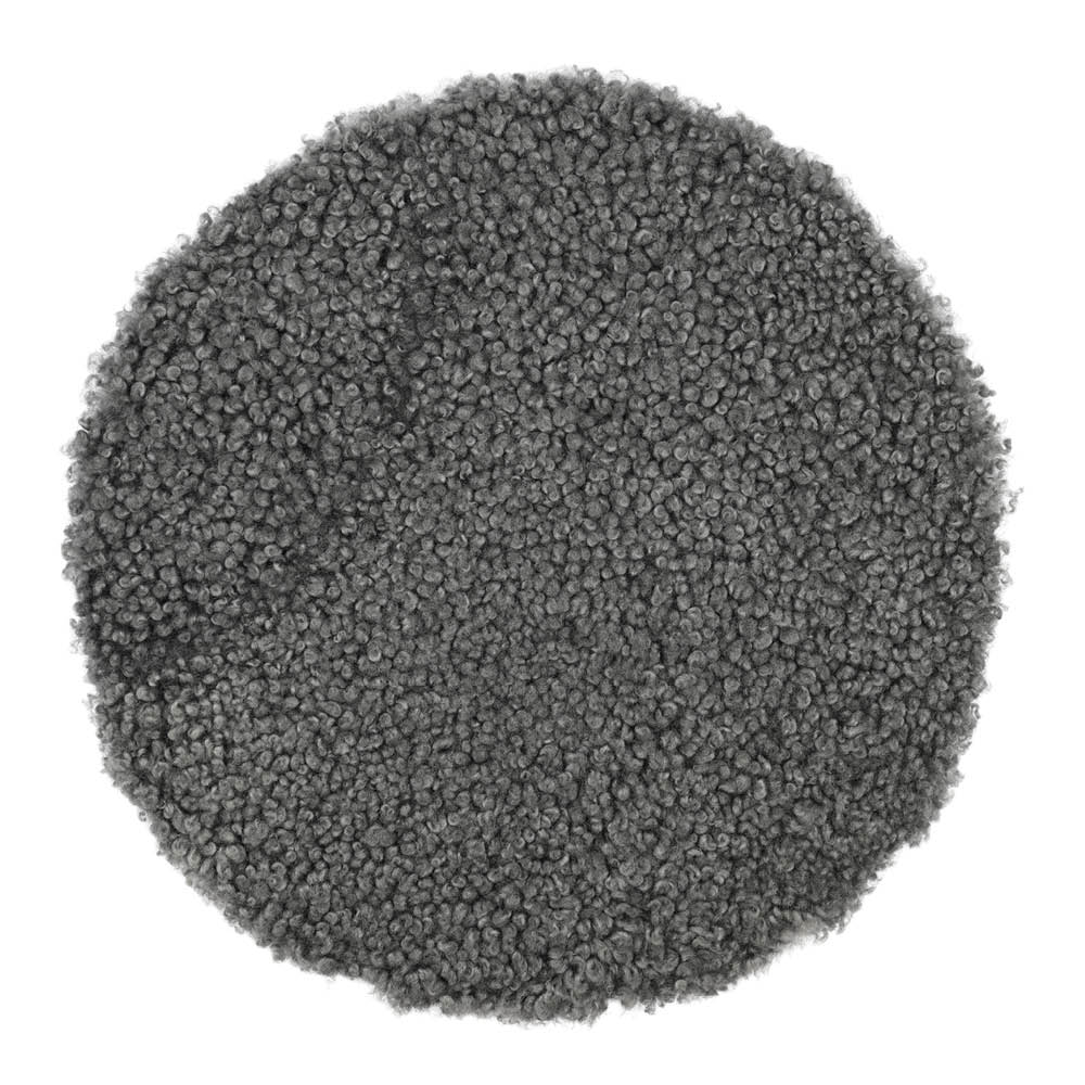 Natures Collection Sittdyna New Zealand fårskinn kort ull 34 cm scandinavian light grey