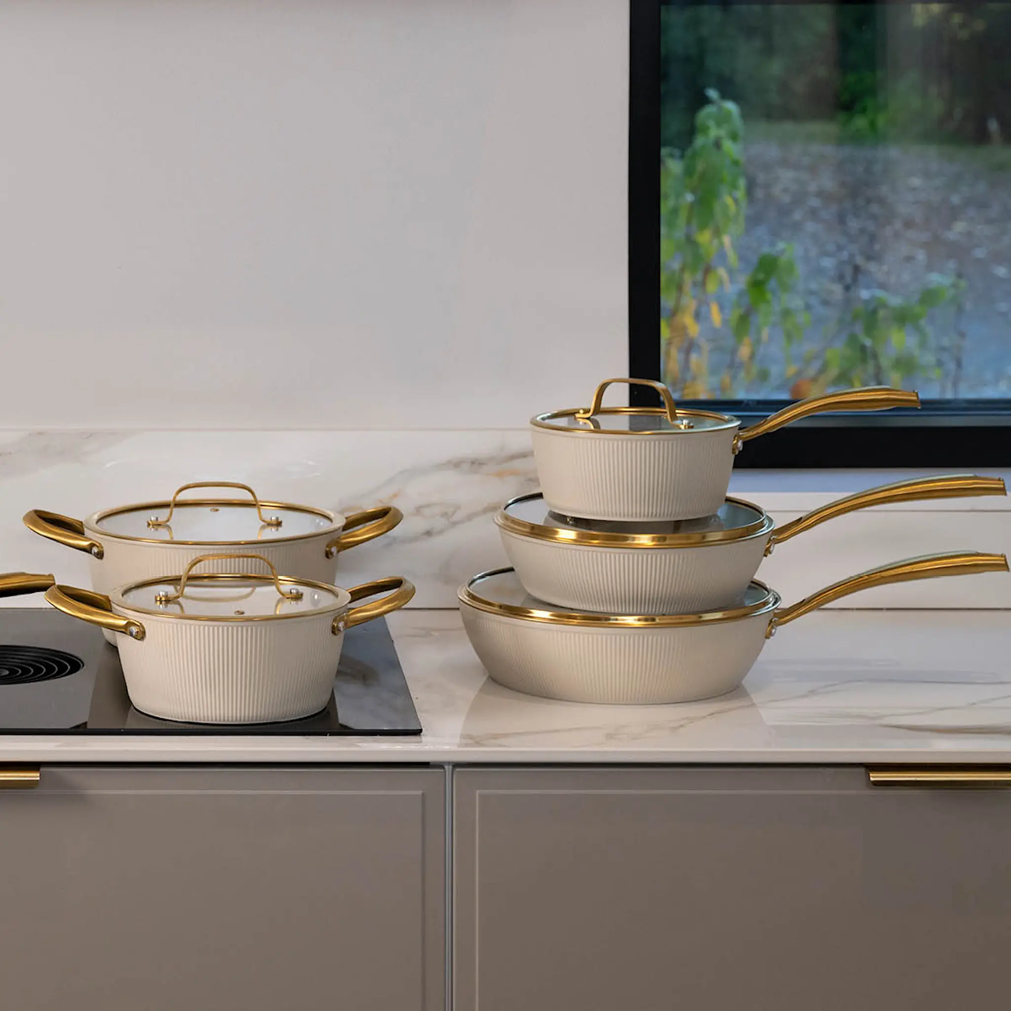 Maku Kitchen Life Sautépanne 24 cm beige