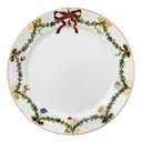 Star Fluted Christmas Tallrik 27 cm