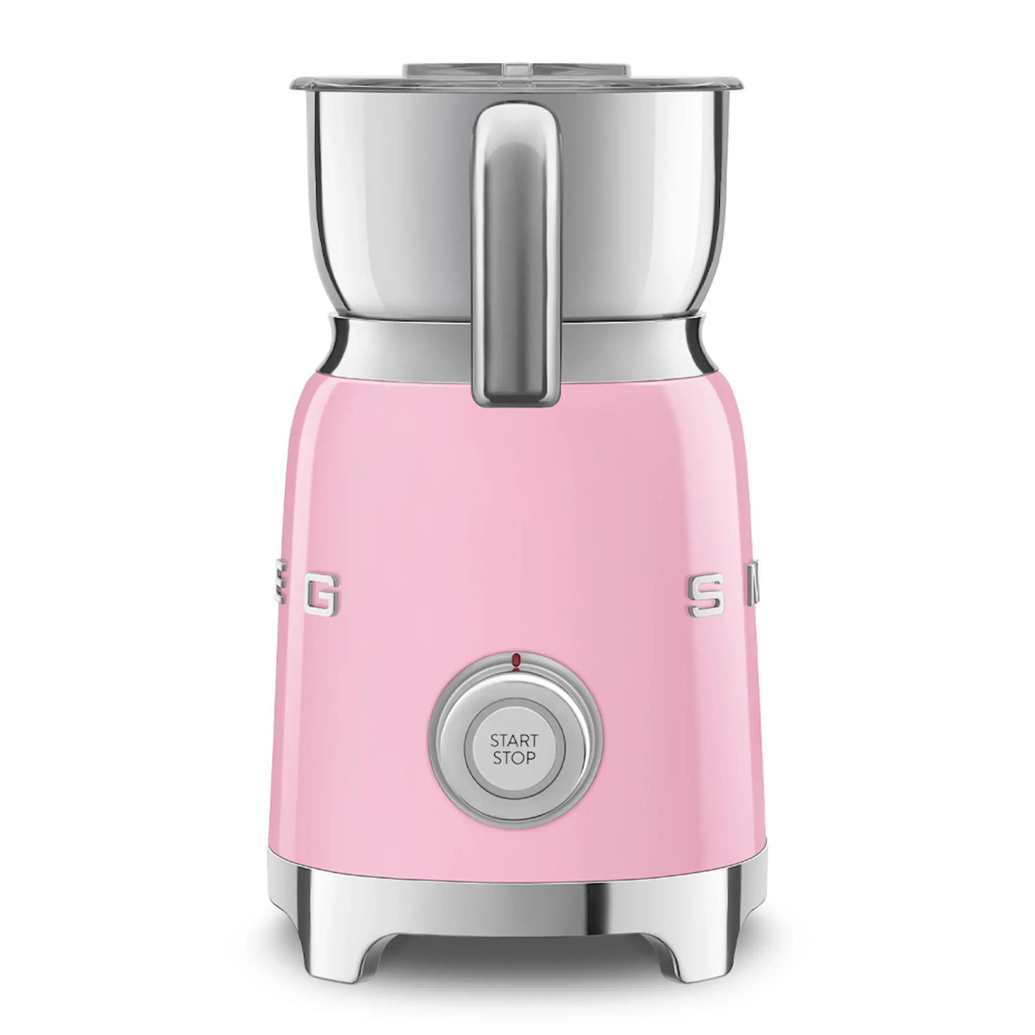 Smeg Mjölkskummare MFF11 600 ml rosa