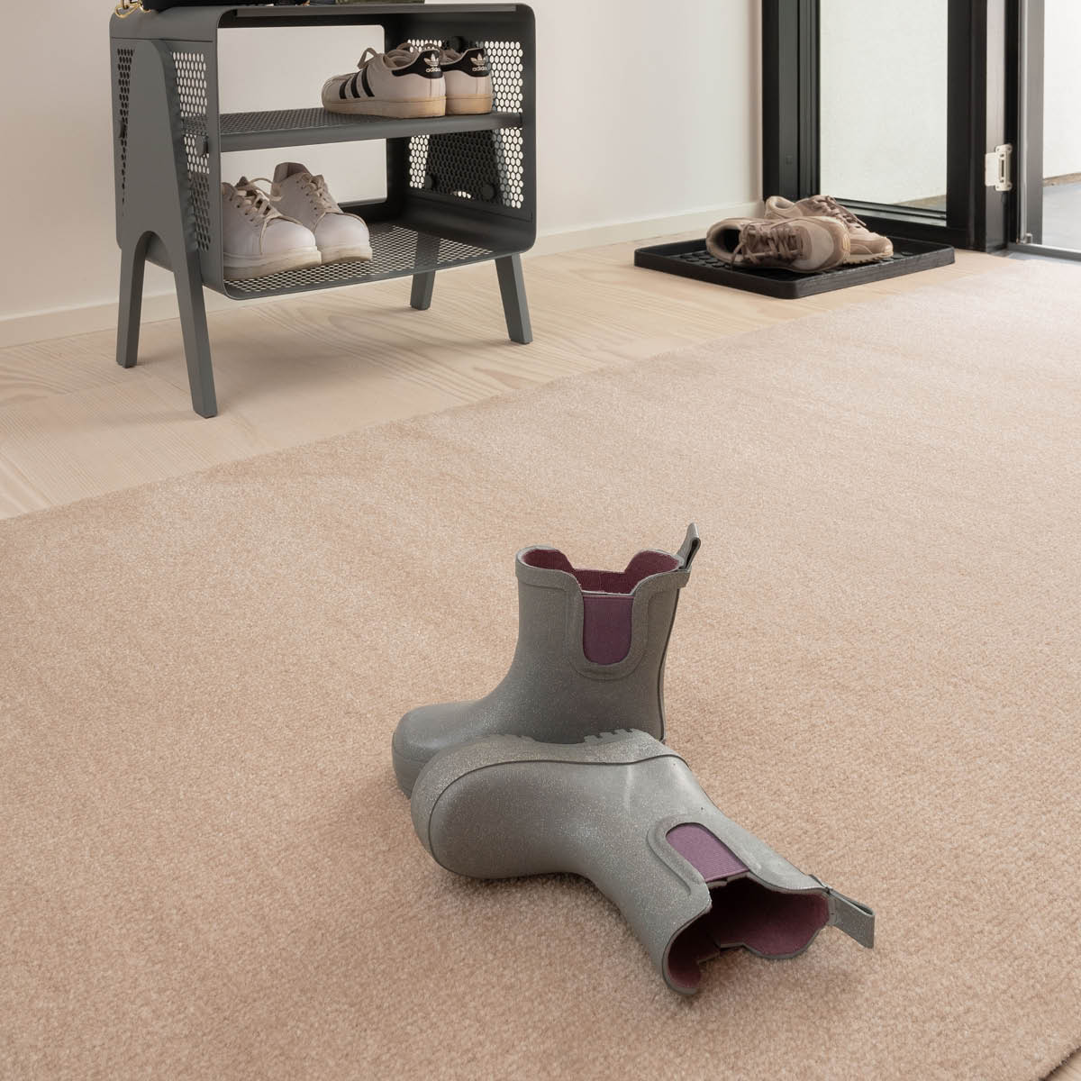 Tica Copenhagen Unicolor golvmatta 200x90 cm ivory