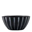 Line Skål 12 cm Svart/Brun